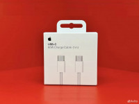 Apple USB-C Charge Cable кабель нейлоновый 60W длина 1м для iPhone / MacBook (ORIGINAL Retail Box) Г90-7837